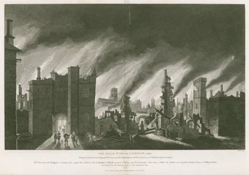Der Große Brand von London, 1666
