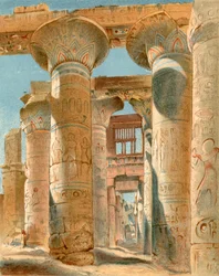 Die Große Halle, Karnak