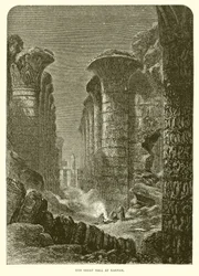 Die Große Halle von Karnak
