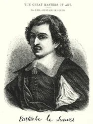 Die großen Meister der Kunst, Eustace Le Sueur (Gravur)