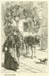 Der Hausierer (Gravur)