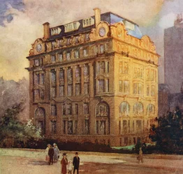 Das Hauptbüro der Anglo-American Oil Co, Ltd, Queen Anne