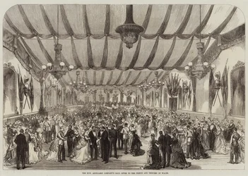 Ball der Honourable Artillery Company für den Prinzen und die Prinzessin von Wales