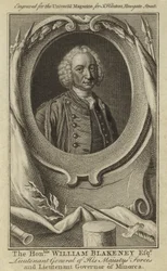Der Ehrenwerte William Blakeney Esquire, Generalleutnant der Streitkräfte Seiner Majestät und Gouverneur von Menorca