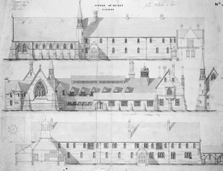 Das Haus der Barmherzigkeit, Clewer, ca. 1853