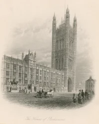 Das Parlamentshaus, Westminster, London
