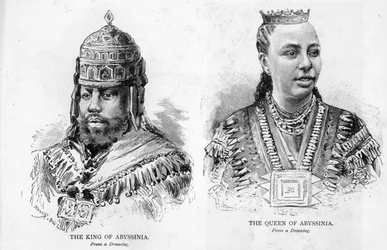 Der König und die Königin von Abessinien, 1893