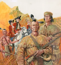 Der letzte Mohikaner, der Roman von James Fenimore Cooper