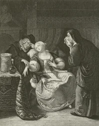 Das liebeskranke Mädchen