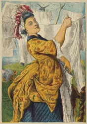 Das Mädchen im Garten