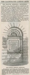 Das Märtyrerdenkmal, Smithfield