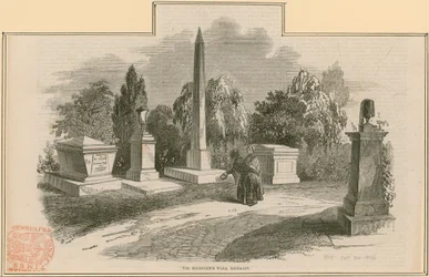 Der Mausoleum Walk, Highgate Cemetery, London