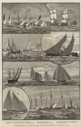 Die Mittelmeerflotten-Regatta in Palma, Rennen um den Admiralspokal