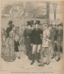 Die Metropolitane Pferdeschau in der Landwirtschaftshalle