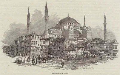 Die Moschee von St. Sophia (Stich)