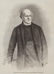 Der Hochwürdigste Dr. Charles Thomas Longley, Erzbischof von Canterbury (Stich)