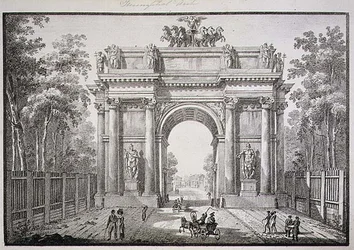 Die Narva-Tore, St. Petersburg