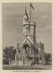 Das neue Burns-Denkmal in Kilmarnock