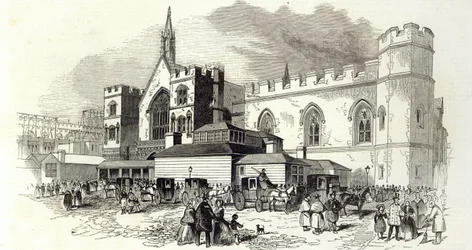 Die neuen Ausschussräume, House of Commons, aus 