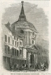 Das alte College of Physicians in Warwick Lane