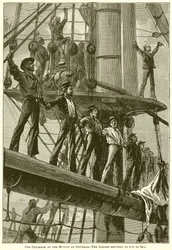 Der Ausbruch der Meuterei in Spithead - Die Matrosen verweigern die Ausfahrt