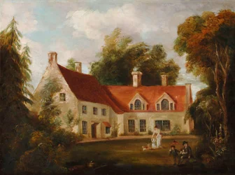 Das Pfarrhaus in Burnham Thorpe