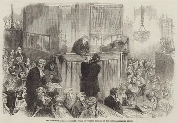 Die Vergiftungsfälle in Rugeley, Prozess gegen William Palmer, im Zentralen Strafgericht