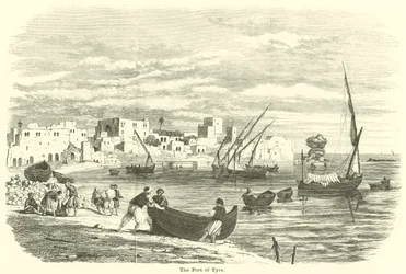 Der Hafen von Tyrus