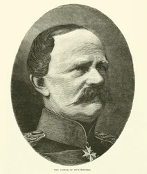 Der Prinz von Württemberg, September 1870