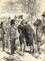Die Königin verteilt Victoria-Kreuze im Hyde Park