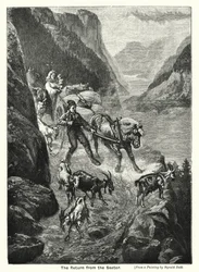 Die Rückkehr von der Saeter (Gravur)