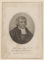 Der Reverend Henry Foster, ehemaliger Minister von Clerkenwell