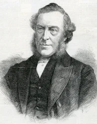 Der Reverend John Bedford, Präsident der Wesleyan Methodist Conference, 1867