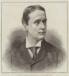 Der ehrenwerte Earl of Rosebery, Außenminister (Stich)