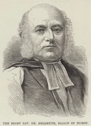 Der rechte ehrwürdige Dr. Hellmuth, Bischof von Huron (Gravur)