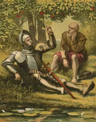 Der Fluss des Wassers des Lebens