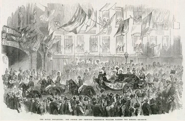 Die königliche Abreise