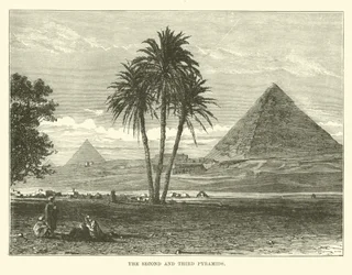 Die zweite und dritte Pyramide