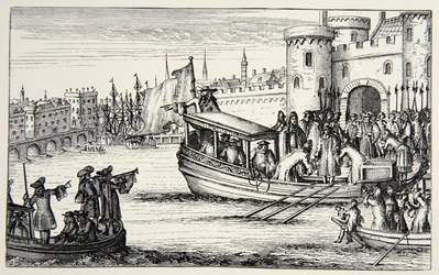 Die sieben Bischöfe kehren aus dem Tower zurück, 1688