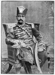 Der Schah von Persien, 1893