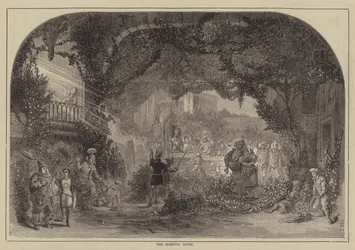 Der Schlafende Hof (Gravur)