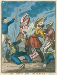 Die Schmuggler besiegt
