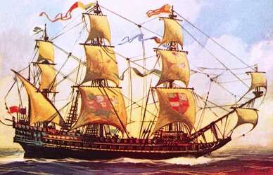 Die spanische Galeone