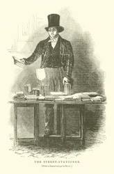 Der Straßenstationär (Gravur)