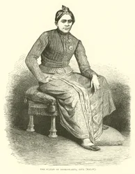 Der Sultan von Djokjokarta, Java, Malay