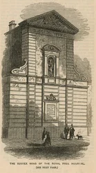 Der Sussex-Flügel des Royal Free Hospital, London