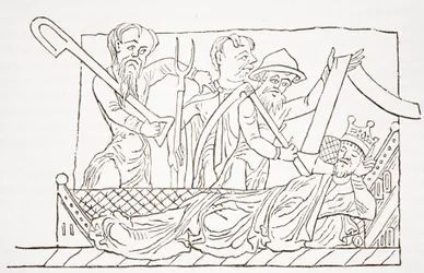 Die Vision der Bauern, aus Die Prophezeiungen Merlins