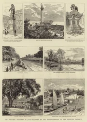 Der Vulkanausbruch auf Java