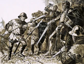 Die Rosenkriege. Die letzte Schlacht bei Barnet