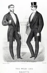 The West End Gazette, englischer Kostümbildner, 1868